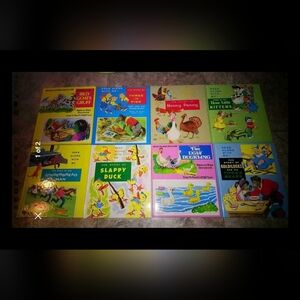 Read Along With Me Vintage 1984 Classic Books